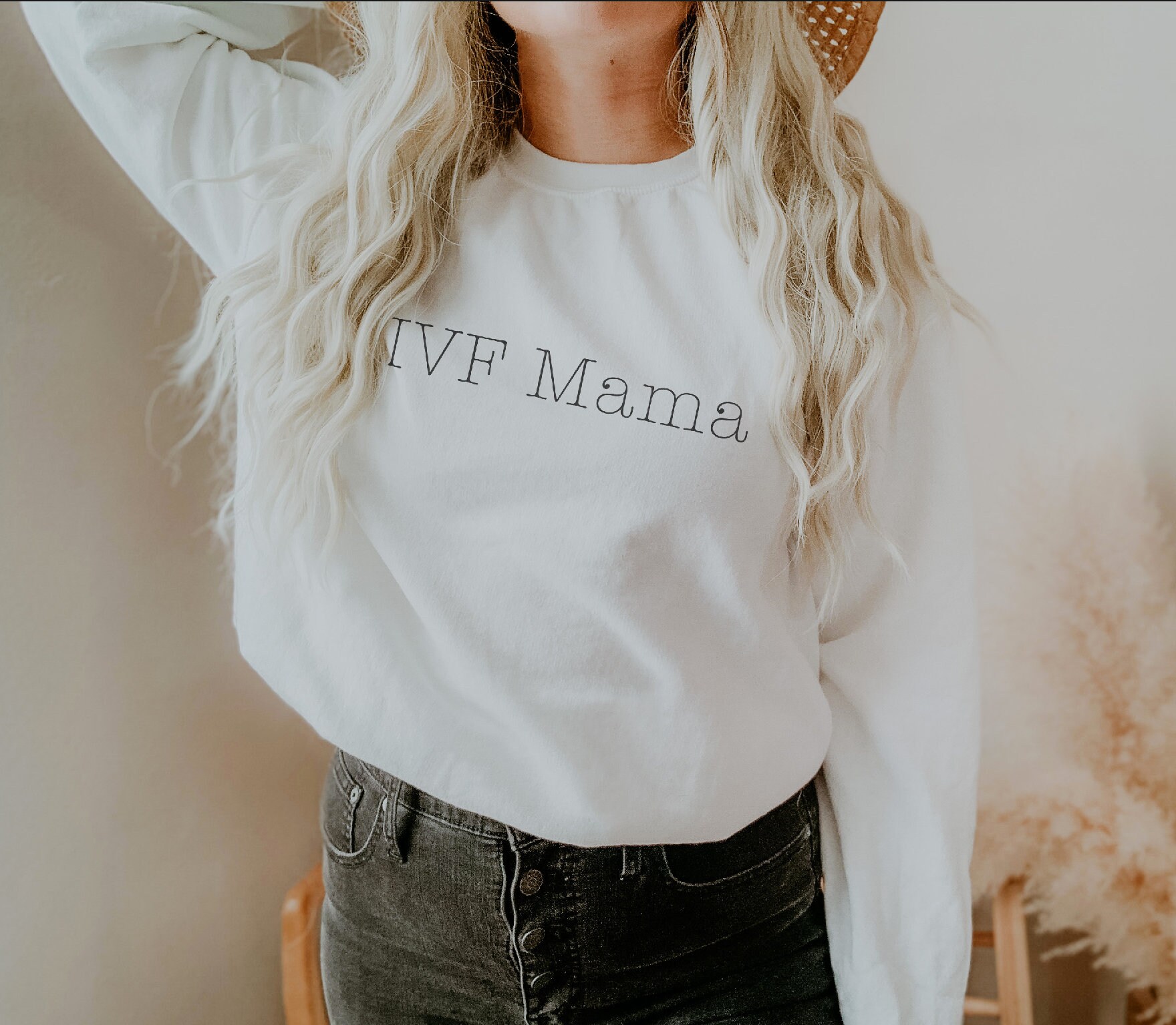 Ivf Mama/Bewusstsein Pullover Unfruchtbarkeitsbewusstsein von CopperAndReed