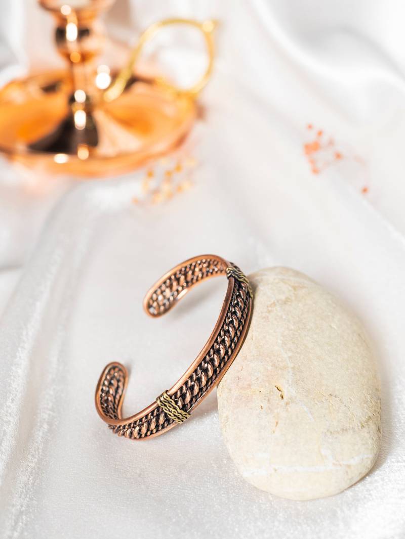 Handgefertigtes Kupfer Armband, Manschette Unisex Armband Handgefertigtes Kupfer Armband, Manschette Unisex Armband von CopperConceptShop