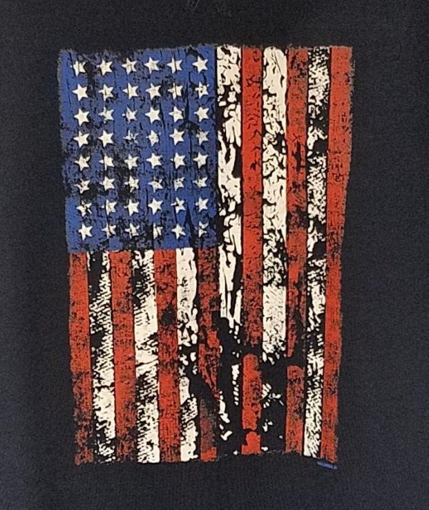Beunruhigt Usa Flagge Gemütliches Rundhals Sweatshirt - Vaterländisch 4 Beunruhigt Usa Flagge Gemütliches Rundhals Sweatshirt - Vaterländisch 4 von CopperPennyDE