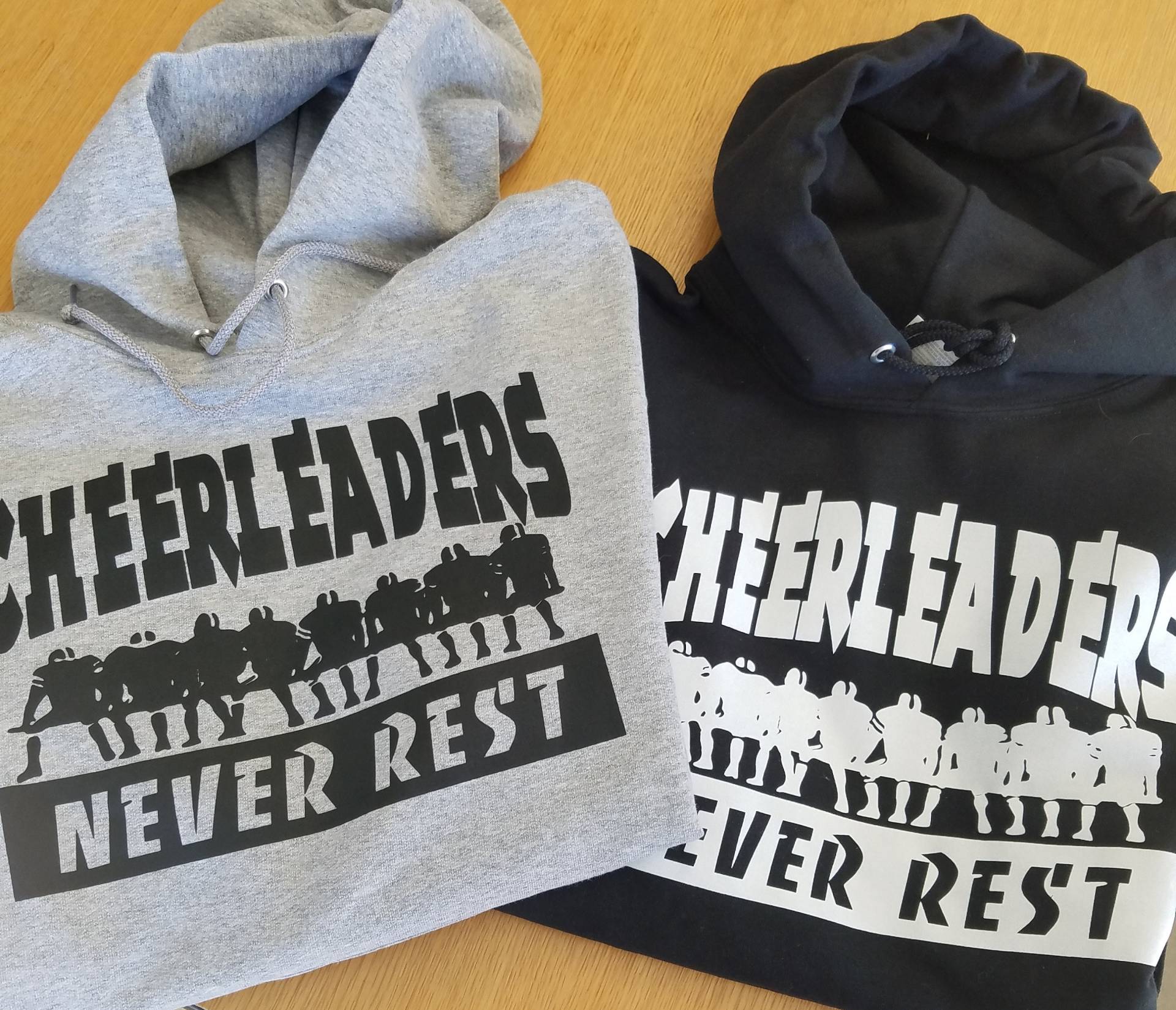 Cheerleader Never Rest Hoodie Cheerleader Never Rest Hoodie von CopperPennyDE