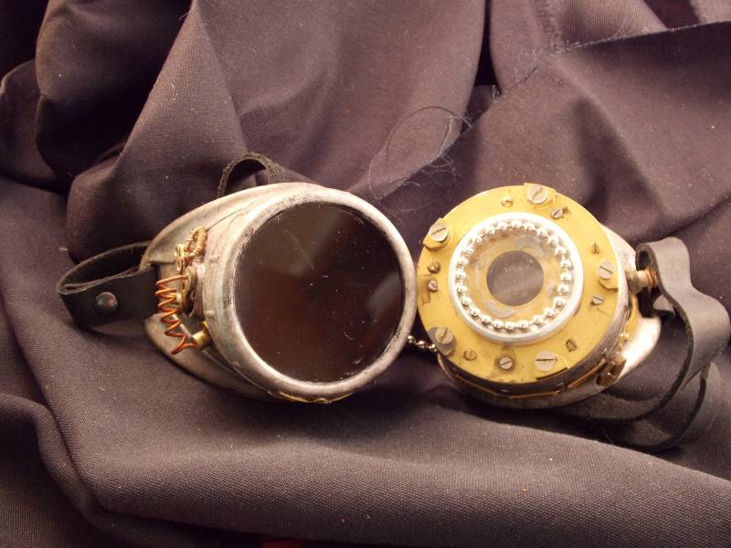 steampunk Goggles Mit Lederband steampunk Goggles Mit Lederband von CopperPigs