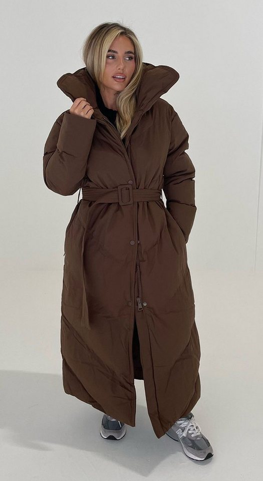 Copperose Winterjacke Winterjacke Oversize Winterparka Steppmantel Parka mit Gürtel mit Reißverschluss Copperose Winterjacke Winterjacke Oversize Winterparka Steppmantel Parka mit Gürtel mit Reißverschluss von Copperose