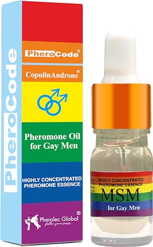 PheroCode MSM extra starkes Pheromon Cologne für schwule Männer – Pheromon-Parfüm mit CopulinAndrone – Geschenk für Ihn – 5 ml von CopulinAndrone