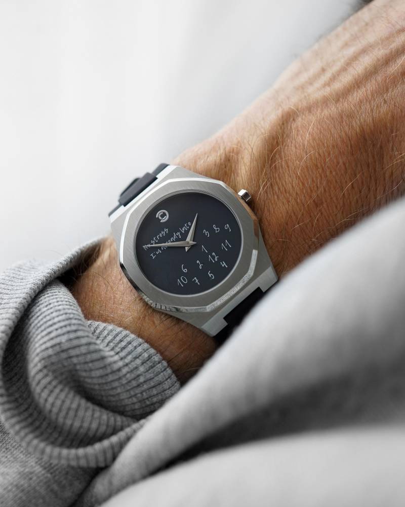 Who Cares? "No Stress I'm Already Late' By Copycat von CopycatWatch