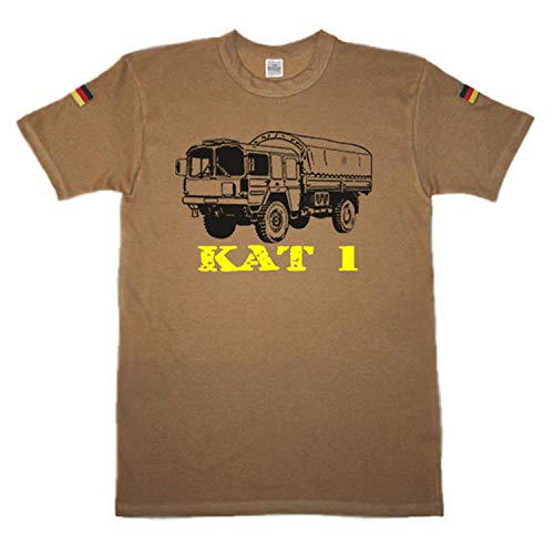 Copytec BW Tropen Kat 1 Man Militärfahrzeug LKW Logistik Nachschub Bundeswehr #14406, Größe:XL, Farbe:Khaki von Copytec