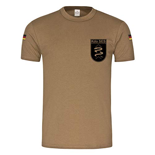 Copytec BW Tropen Kdo SES TYP2 Kommando Schnelle Einsatzkräfte Sanitätsdienst Leer Abzeichen Sanitäter Einheit Bundeswehr #21391, Größe:L, Farbe:Khaki von Copytec