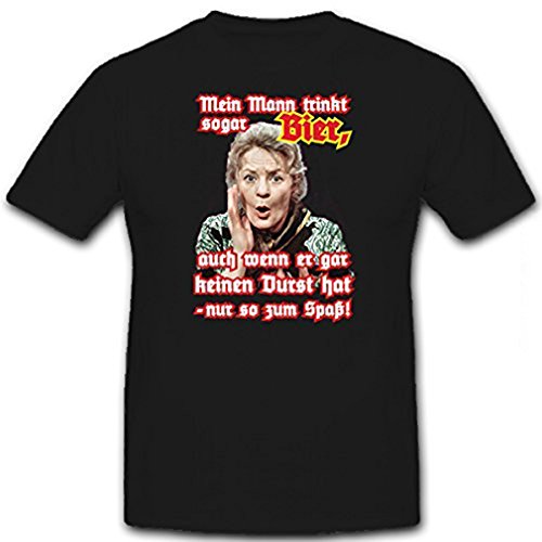 Else Tetzlaff EIN Herz und eine Seele Alfred Bier zum Spaß Fun Humor - T Shirt Herren L #12682 von Copytec