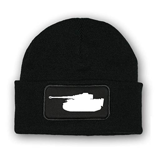 Mütze/Beenie - Tiger Panzer Soldaten Panzermann Schütze Fahrer Division - #10366 m von Copytec