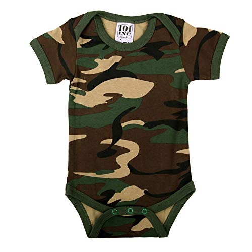 Tactical Strampler Army Baby Suit Armystyle #18462, Größe:0-3 Monate, Farbe:Schwarz von Copytec