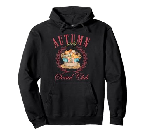 Herbst Girly Social Club Kokette Kürbis Girlycore Herbst Pullover Hoodie Herbst Girly Social Club Kokette Kürbis Girlycore Herbst Pullover Hoodie von Coquette Aesthetic