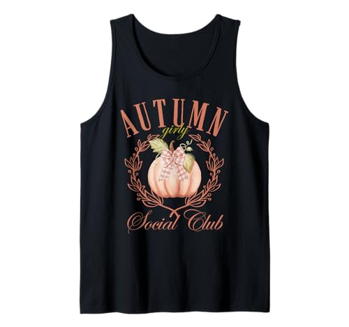 Herbst Girly Social Club Kokette Kürbis Girlycore Herbst Tank Top Herbst Girly Social Club Kokette Kürbis Girlycore Herbst Tank Top von Coquette Aesthetic
