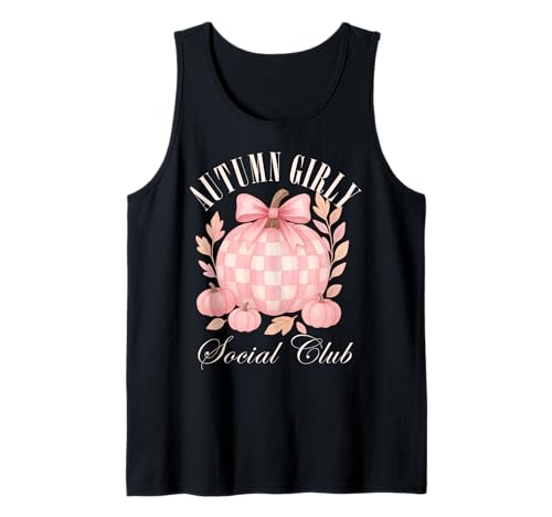 Herbst Girly Social Club Kokette Kürbis Girlycore Herbst Tank Top Herbst Girly Social Club Kokette Kürbis Girlycore Herbst Tank Top von Coquette Aesthetic