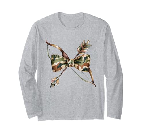 Coquette Camo Schleife Camouflage Geweih Jagd Ente Frauen Mädchen Langarmshirt Coquette Camo Schleife Camouflage Geweih Jagd Ente Frauen Mädchen Langarmshirt von Coquette Bow Old Camo Camouflage Hunting Hunter