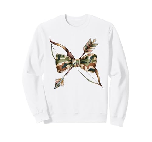 Coquette Camo Schleife Camouflage Geweih Jagd Ente Frauen Mädchen Sweatshirt Coquette Camo Schleife Camouflage Geweih Jagd Ente Frauen Mädchen Sweatshirt von Coquette Bow Old Camo Camouflage Hunting Hunter