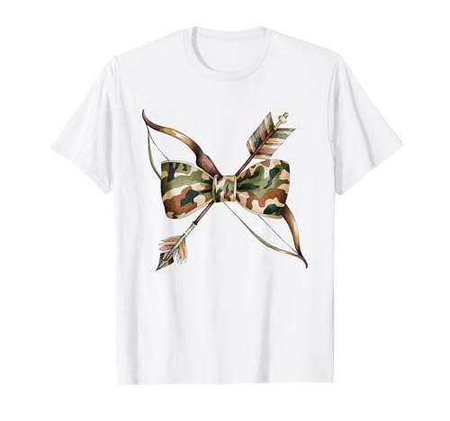 Coquette Camo Schleife Camouflage Geweih Jagd Ente Frauen Mädchen T-Shirt Coquette Camo Schleife Camouflage Geweih Jagd Ente Frauen Mädchen T-Shirt von Coquette Bow Old Camo Camouflage Hunting Hunter