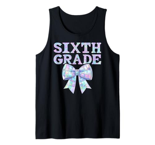 Coquette Bow, Lehrerin, für Damen, Preppy Middle School, 6. Klasse Tank Top Coquette Bow, Lehrerin, für Damen, Preppy Middle School, 6. Klasse Tank Top von Coquette Bow Preppy Girly 6th Grade Teacher Team