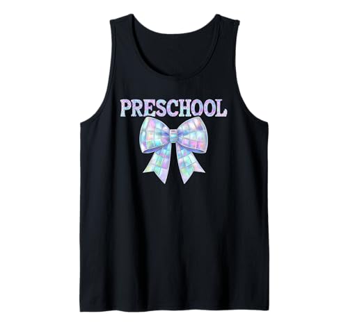 Kokette Schleife Vorschullehrer Frauen Kinder Preppy Girly Girl Tank Top von Coquette Bow Preschool Teacher Team Back to School