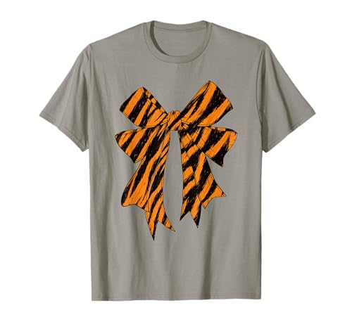 Kokette Schleife Tiger Print für Frauen Mädchen Tiger Muster Mama T-Shirt Kokette Schleife Tiger Print für Frauen Mädchen Tiger Muster Mama T-Shirt von Coquette Bow Tiger Pattern Lovers Designs Co.