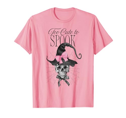 Kokette Schleife ästhetische Halloween Hexe rosa Schleife Hexe Mädchen T-Shirt Kokette Schleife ästhetische Halloween Hexe rosa Schleife Hexe Mädchen T-Shirt von Coquette Bow aesthetic for Halloween Spooky Cute
