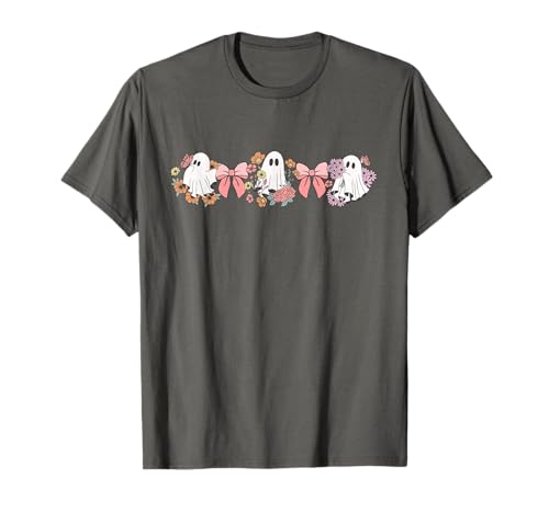 Kokette Floral Retro Ghosts, Cute Girly Spooky Ghost T-Shirt Kokette Floral Retro Ghosts, Cute Girly Spooky Ghost T-Shirt von Coquette Floral Retro Ghosts , Cute Girly Spooky