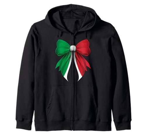 Italienischer Stolz Kokette Schleife Kokette Schleife Flagge Mädchen Mama Kapuzenjacke Italienischer Stolz Kokette Schleife Kokette Schleife Flagge Mädchen Mama Kapuzenjacke von Coquette Ribbon Bow Flag Italy Italian Gifts