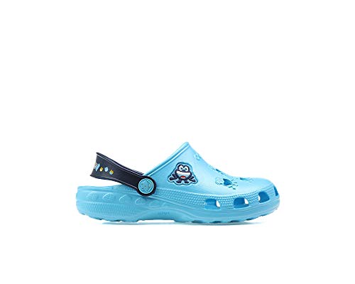 Coqui Kinder-Sandalen/-Clogs Kleiner Frosch, Kinder, blau / marineblau, 29-30 von Coqui