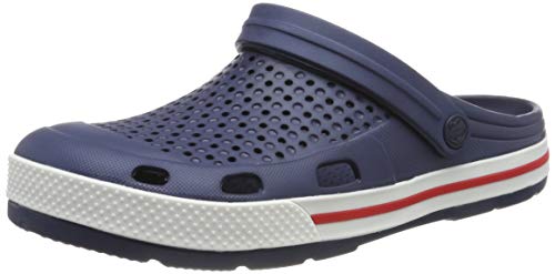 Coqui Damen Lindo Clog Laufschuh, Navy White, 40 EU von Coqui