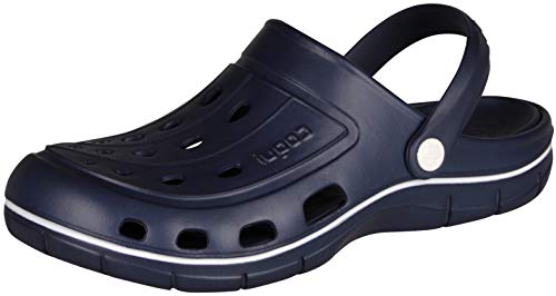 Coqui Jumper Clogs Unisex Erwachsene 6351 Freizeit Schule Arbeit Gartenschuhe Hausschue Navy/Navy EUR 43 von Coqui