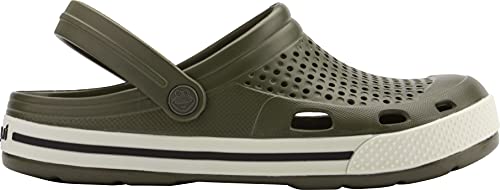 Coqui Lindo Clog Unisex Freizeitclog Gartenclog Hausschuhe ArmyGreen EUR 44 von Coqui