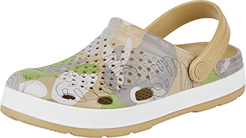 Coqui Lindo Clog Unisex Freizeitclog Gartenclog Hausschuhe GoldenBeige/ModernExotic EUR 39 Coqui Lindo Clog Unisex Freizeitclog Gartenclog Hausschuhe GoldenBeige/ModernExotic EUR 39 von Coqui