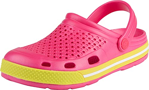 Coqui Lindo Clog Unisex Freizeitclog Gartenclog Hausschuhe Lt.Fuchsia/Citrus EUR 42 Coqui Lindo Clog Unisex Freizeitclog Gartenclog Hausschuhe Lt.Fuchsia/Citrus EUR 42 von Coqui