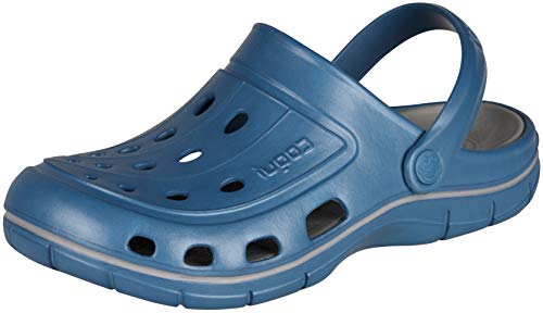 Coqui Unisex - Erwachsene 6351 Jumper Clog-Niagara/Grey-42 von Coqui