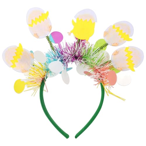 Oster-Stirnbänder für Frauen – Ostern rissige Eier Stirnband – Oster-Stirnbänder für Osterdekorationen – Oster-Haarschmuck für Frauen von Corabsar