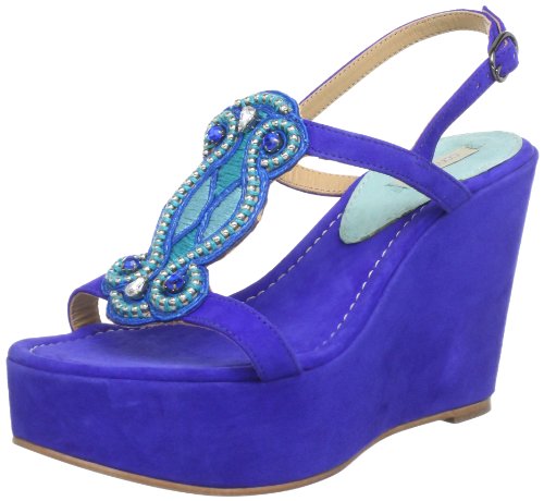 Coral Blue CB.K213.021 PLA, Damen Sandalen, Blau (Blue BLU), EU 39 von Coral Blue