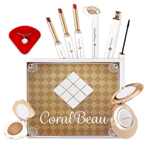 CoralBeau - Make-up-Set für Teenager: All-in-One-Make-up-Set mit kompaktem BB Creme-Puder, Lidschatten-Palette von CoralBeau
