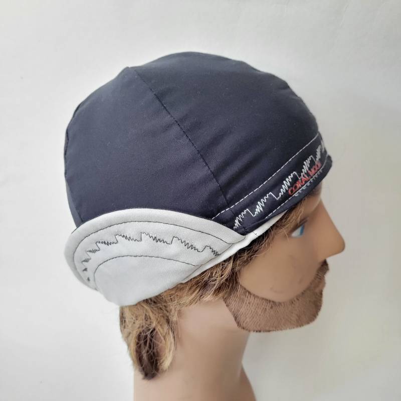 Schwarz Und Grau Reversible Custom Baumwolle Schweißerkappe Schweißer Mütze Haube Hardhat Helm Liner Schweißen Zubehör Geschenk Für Schwarz Und Grau Reversible Custom Baumwolle Schweißerkappe Schweißer Mütze Haube Hardhat Helm Liner Schweißen Zubehör Geschenk Für von CoralMoonCreative