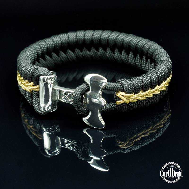 Cordbraid Wikinger Paracord Armband Der Extraklasse - Wikingerschmuckc von Cordbraid