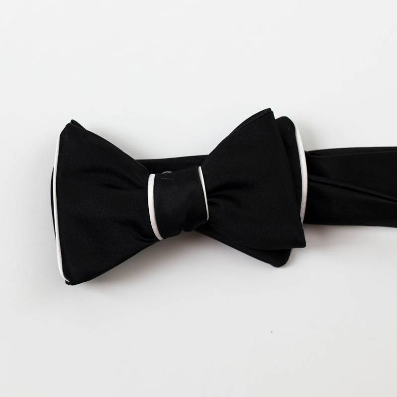 Great Gatsby Style Schwarz-Weiße Formelle Fliege Great Gatsby Style Schwarz-Weiße Formelle Fliege von CordialWeddings