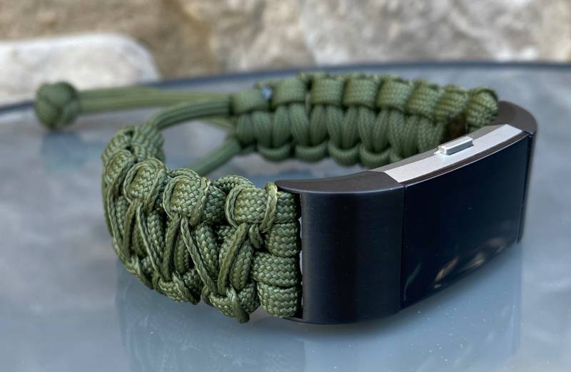 Personalisiertes Paracord Uhrenarmband Für Fitbit Charge 2/3 4 5 6 | Uhr Nicht Enthalten Personalisiertes Paracord Uhrenarmband Für Fitbit Charge 2/3 4 5 6 | Uhr Nicht Enthalten von Cording2U