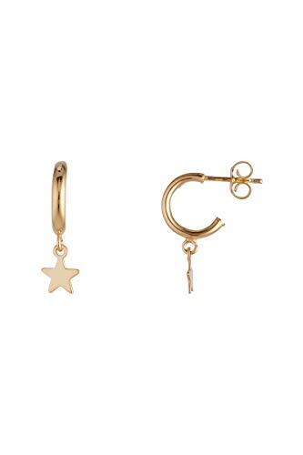 Córdoba Jewels Ohrringe aus vergoldetem 925er-Sterlingsilber mit Arito-Stern-Gold-Design von Córdoba Jewels