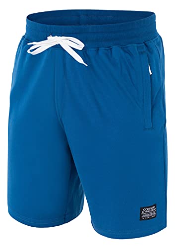 Core Department Kurze Hose Herren I Herren Shorts I Bermuda Shorts Herren mit Seitentaschen und Reißverschluss und Tunnelzug I Herren Shorts für Heim und Freizeit Blau Gr. 6XL Core Department Kurze Hose Herren I Herren Shorts I Bermuda Shorts Herren mit Seitentaschen und Reißverschluss und Tunnelzug I Herren Shorts für Heim und Freizeit Blau Gr. 6XL von Core Department