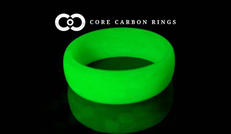 Vermächtnis Grüner Schein Ring von CoreCarbonRings