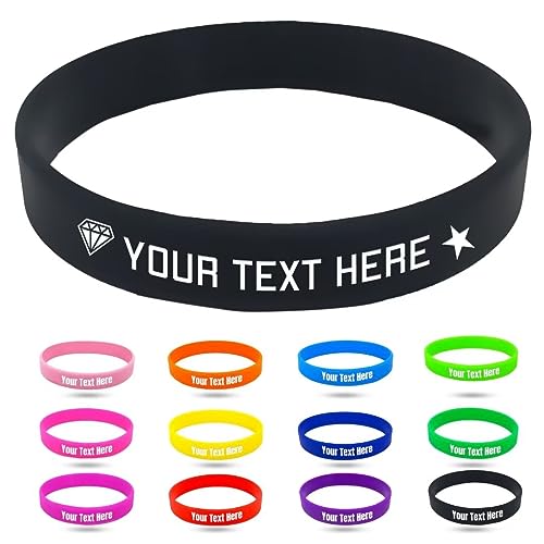 Personalisiert Silikon Armband Kinder Telefonnummer,Personalisierte SOS Armband Kinder, Graviert mit Namensarmband Kinder Anti-verlust-armband von Coregiftr