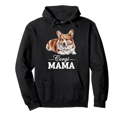 Corgi Pembroke Walisische Mama Pullover Hoodie Corgi Pembroke Walisische Mama Pullover Hoodie von Corgi Design