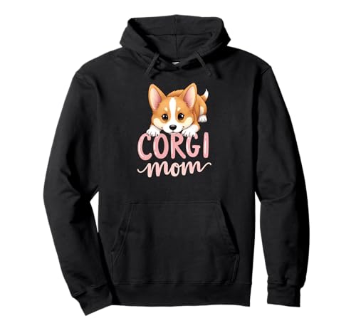 Corgi Mama Hund Welsh Corgi Mama Süßer Welpe Pullover Hoodie Corgi Mama Hund Welsh Corgi Mama Süßer Welpe Pullover Hoodie von Corgi Fun Designs