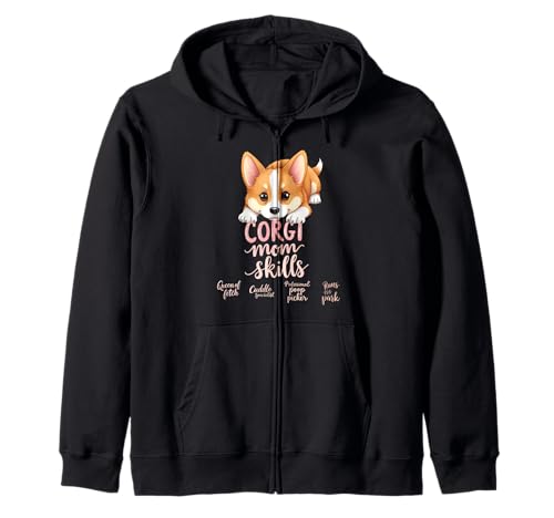 Lustiges Corgi Mom Dog Welsh Corgi Mama Humor Zitat Kapuzenjacke Lustiges Corgi Mom Dog Welsh Corgi Mama Humor Zitat Kapuzenjacke von Corgi Fun Designs
