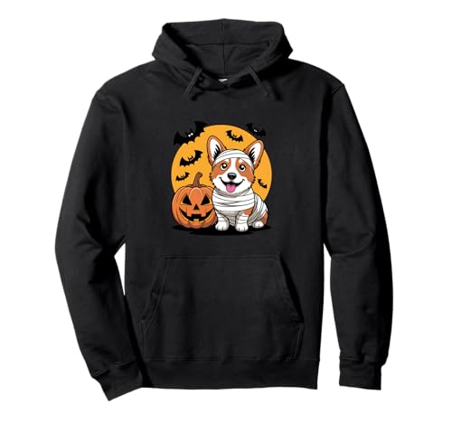 Niedliche Mama Corgi und Kürbis Halloween Geist lustig Pullover Hoodie Niedliche Mama Corgi und Kürbis Halloween Geist lustig Pullover Hoodie von Corgi Mummy