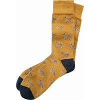 Mey & Edlich Herren Dalmatiner-Socke gelb 44-46 von Corgi