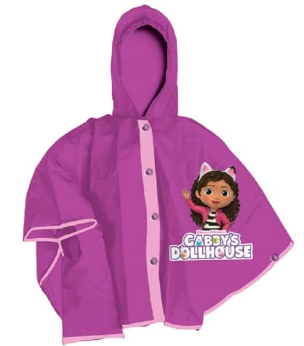 Coriex GABBY DOLLHOUSE Regenponcho Regenponcho Regenponcho Regenmantel Regenmantel Winddicht, mehrfarbig, 5-6 Jahre von Coriex