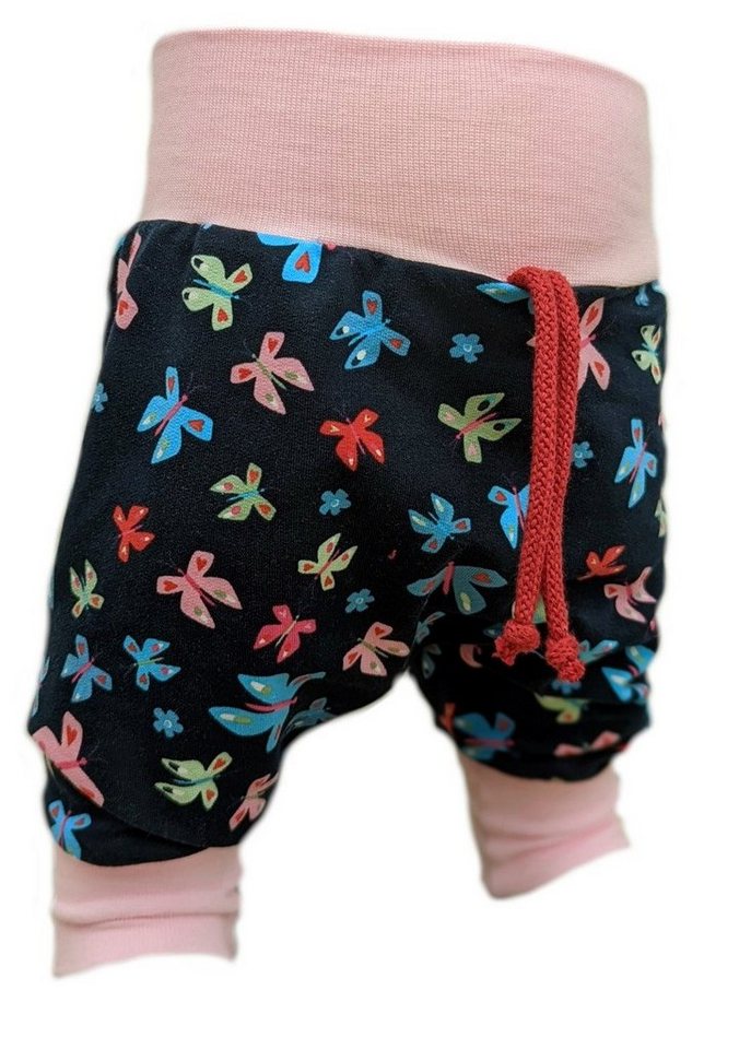 Corileo Pumphose Baby Pumphose Schmetterlingszauber Blau Kinderhose Spielhose Gr. 50 - 104 von Corileo